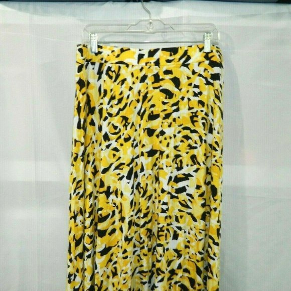 KASPER Sportwear Womens 1X Maxi Flowy Skirt - Picture 4 of 6